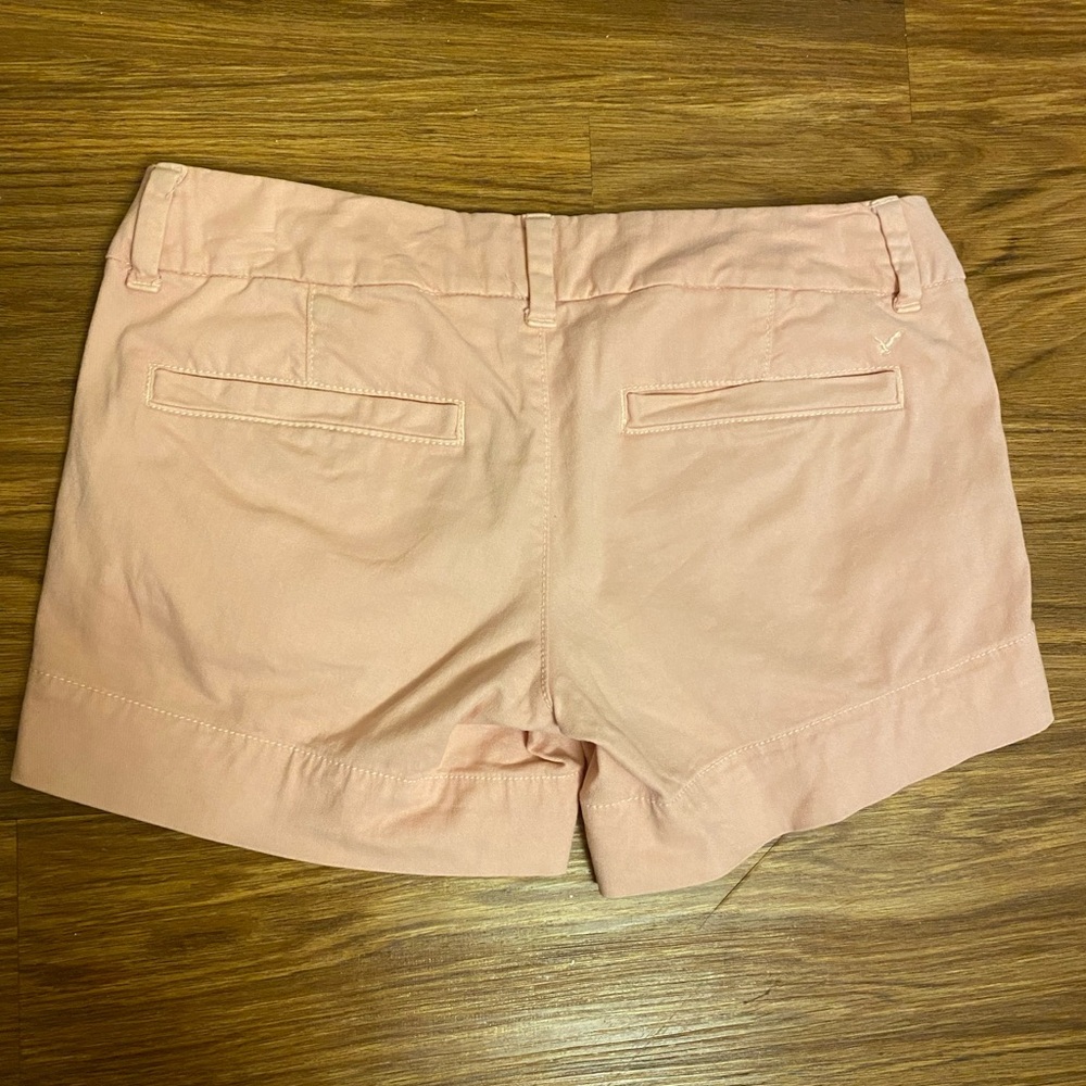 American Eagle pink stretch 00 shorts.
